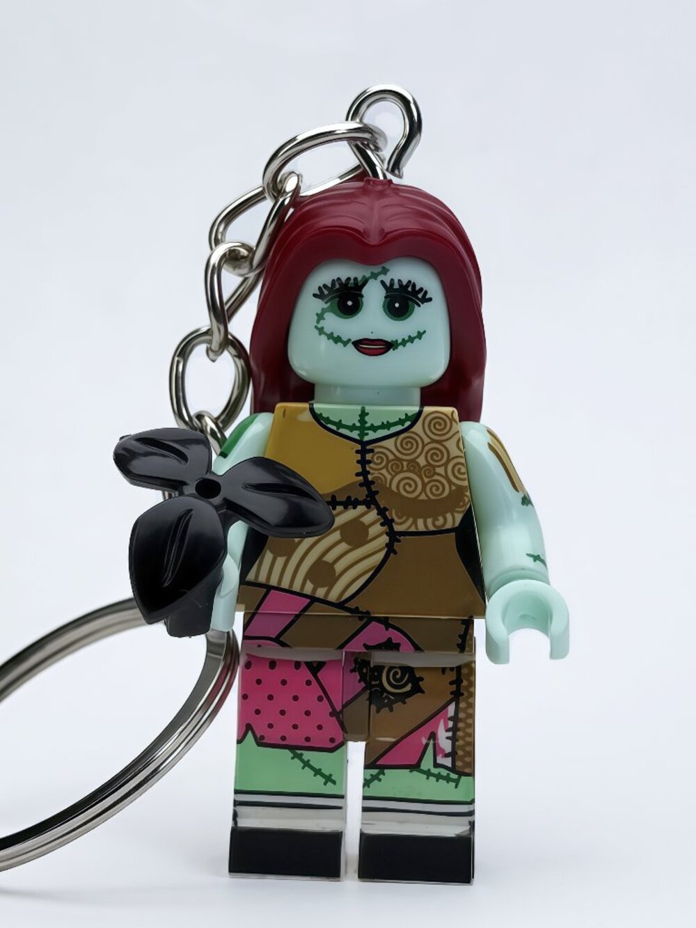 Sally Horror Minifigure Keychain Custom Collectible Figure